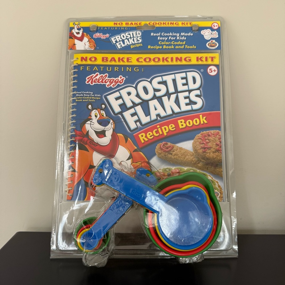 VTG NEW Kellogg Frosted Flakes No Bake Cooking Kit Recipe Book Original 2007 NOS